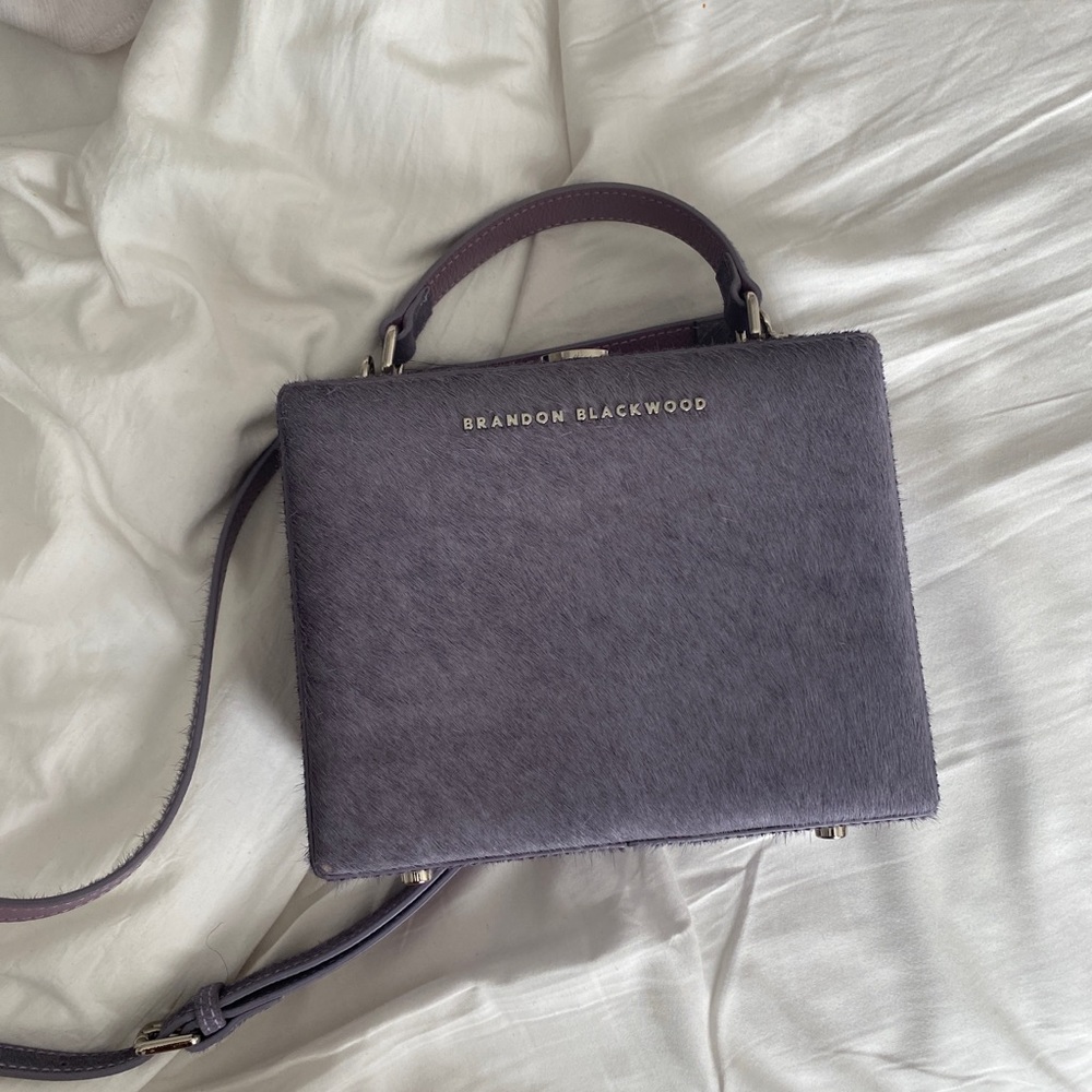 Brandon Blackwood Ponyhair Trunk Purse